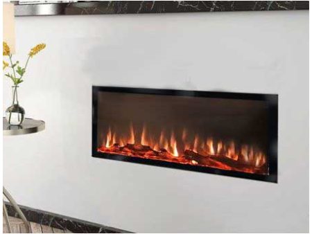 Modern fires wand sfeerhaard klein