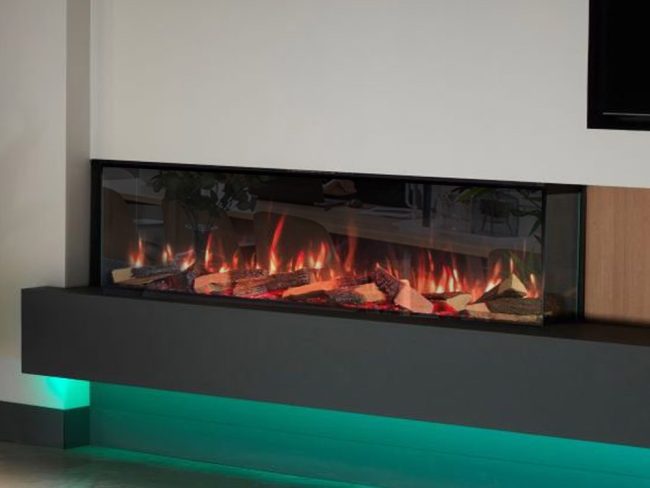 Modern Fires Triple FX152cm